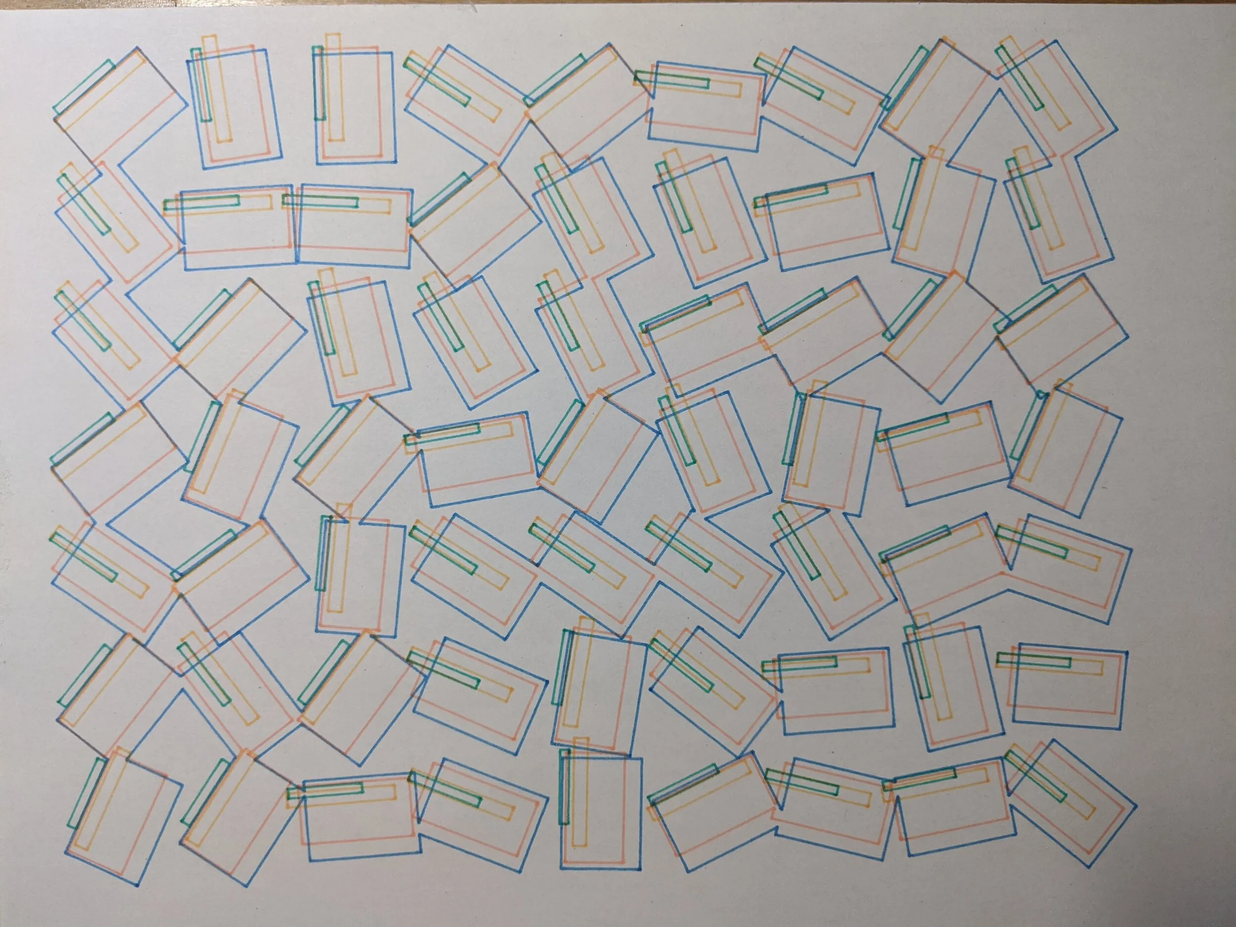 2. A plot of rectangles