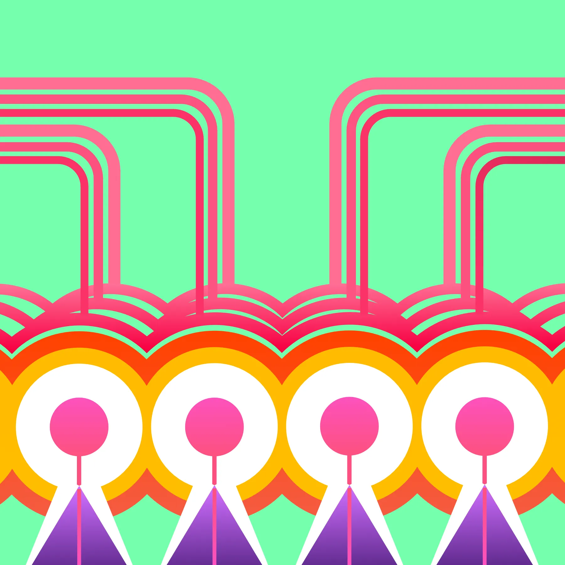 19. Pinkish pipes
