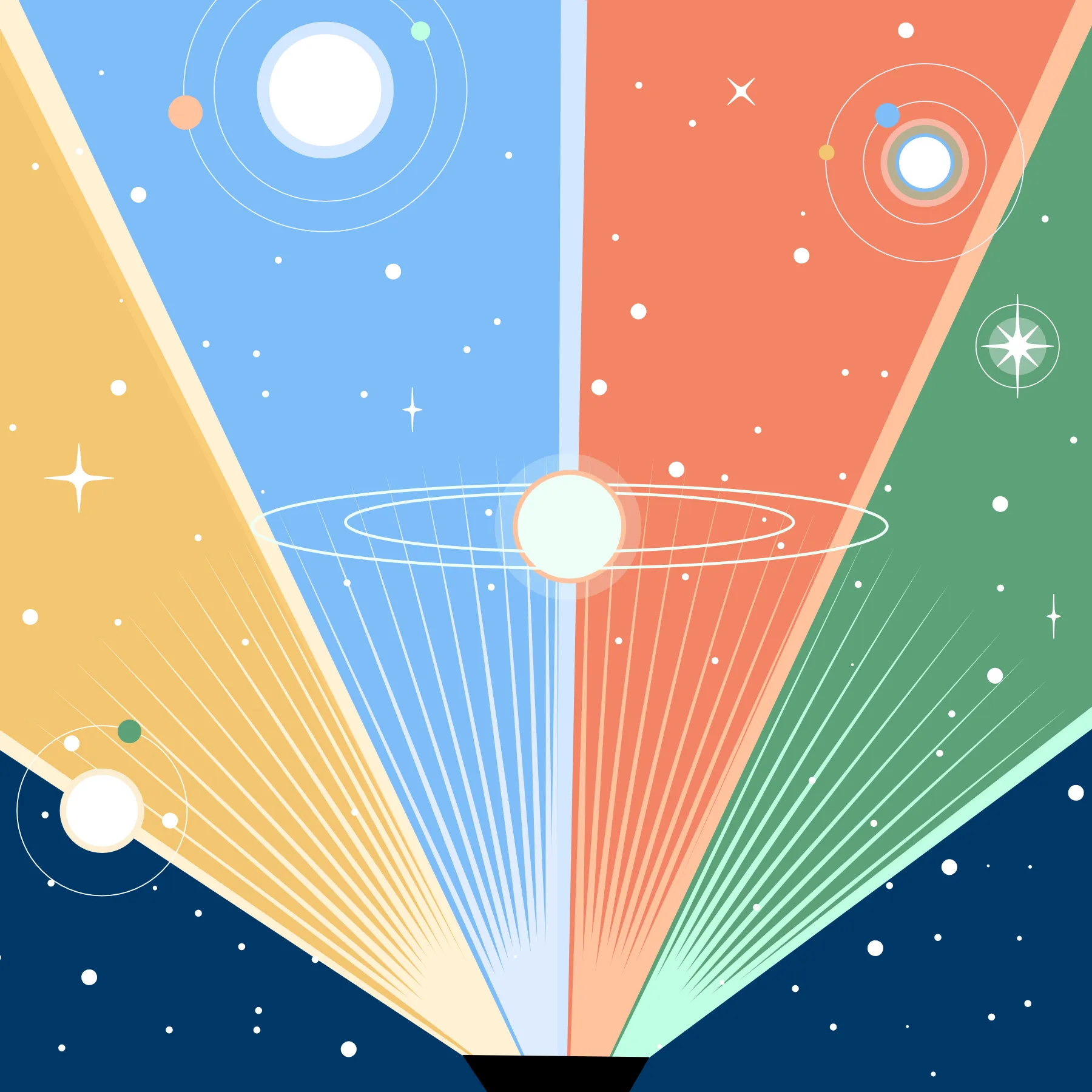 36. The universe spills out