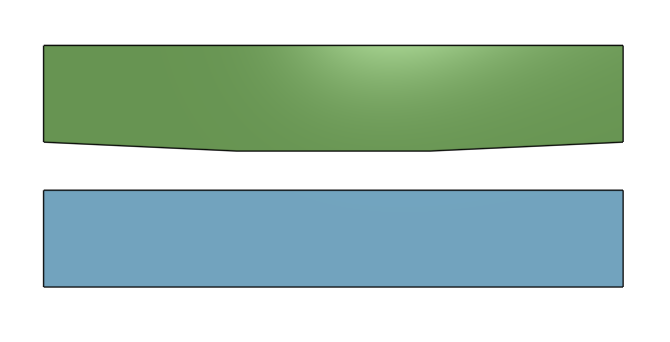Step 6 diagram: lap convex plate against blue control plate